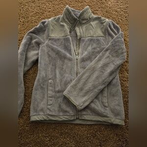 Cozy Gray Fleece Jacket